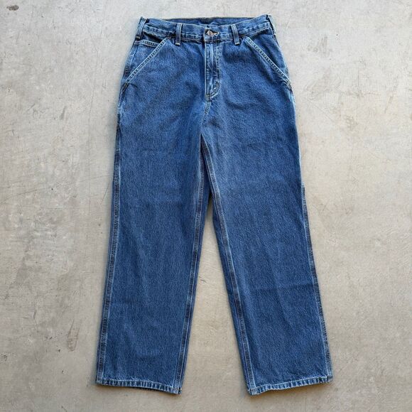 Carhartt Other - Carhartt Jeans Mens 30 x 30 B13 DPS Relaxed Straight Carpenter Workwear Denim